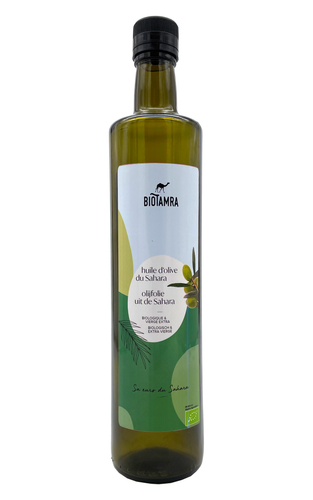 Huile d’olive vierge extra du Sahara (Bio) / Olijfolie extra vierge uit de Sahara, Algerije / 750ml